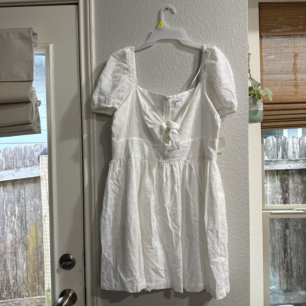 Bar III White Mini Dress